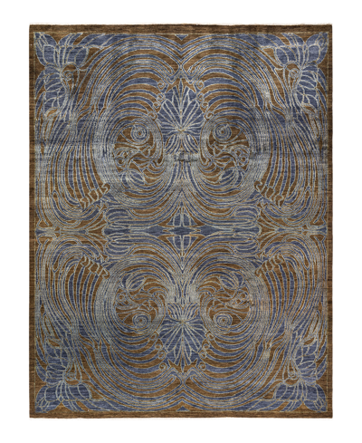 Adorn Hand Woven Rugs Eclectic M18004 9'1" X 12'1" Area Rug In Green