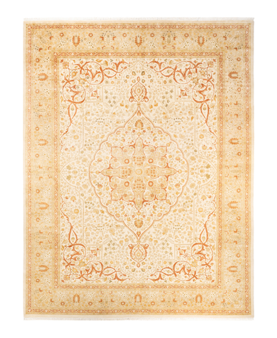Adorn Hand Woven Rugs Mogul M13207 9'2" X 12'4" Area Rug In Ivory