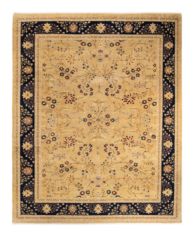 Adorn Hand Woven Rugs Mogul M140594 9'1" X 11'10" Area Rug In Yellow