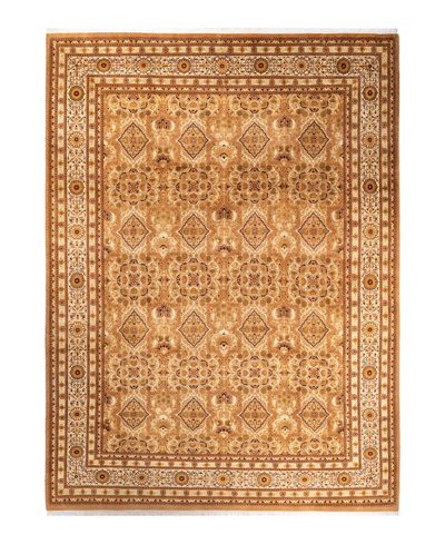 Adorn Hand Woven Rugs Mogul M14408 9'3" X 12'9" Area Rug In Yellow