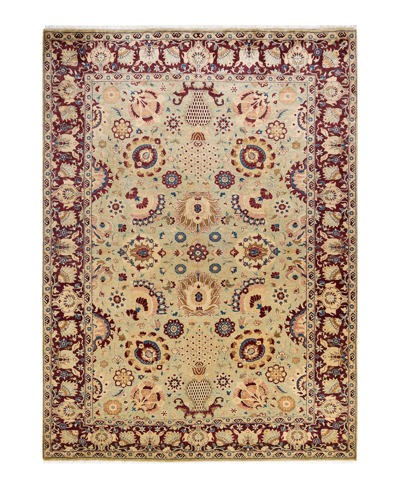 Adorn Hand Woven Rugs Mogul M145050 6'1" X 8'9" Area Rug In Green