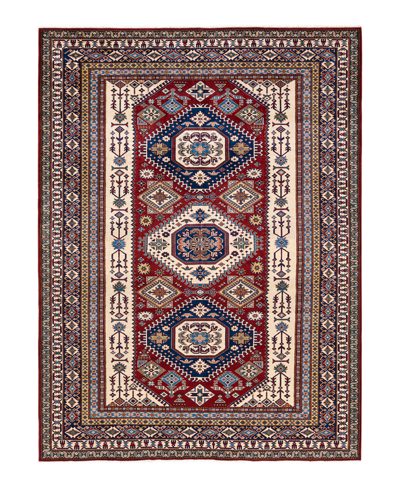 Adorn Hand Woven Rugs Tribal M18735 7' X 9'8" Area Rug In Red