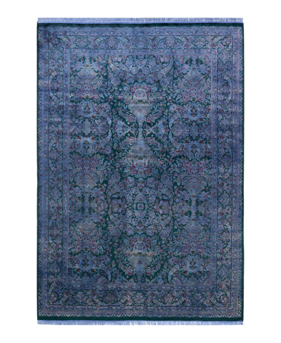 Adorn Hand Woven Rugs Transitional M203369 6'2" X 9' Area Rug In Green