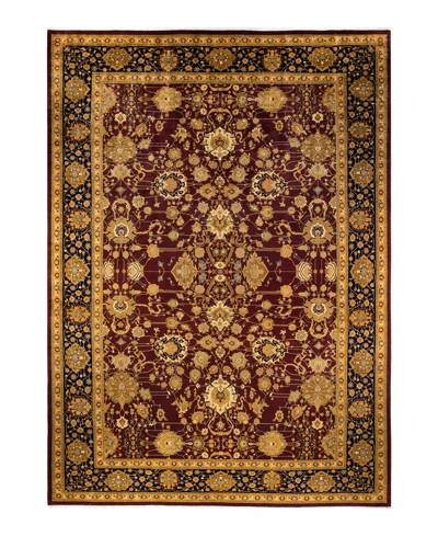 Adorn Hand Woven Rugs Mogul M1362 12' X 17'8" Area Rug In Red