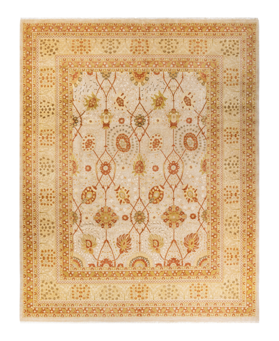 Adorn Hand Woven Rugs Mogul M13503 9'2" X 11'10" Area Rug In Ivory