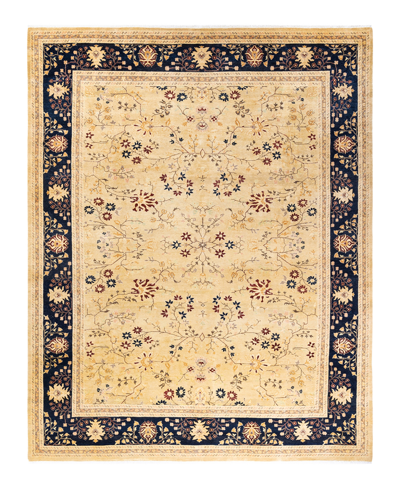 Adorn Hand Woven Rugs Mogul M1427 9'1" X 11'10" Area Rug In Yellow