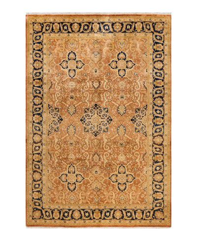 Adorn Hand Woven Rugs Mogul M11958 6'2" X 9'2" Area Rug In Brown