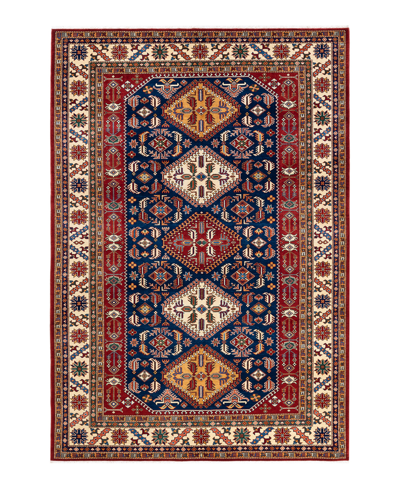 Adorn Hand Woven Rugs Tribal M18736 6'9" X 10'1" Area Rug In Red