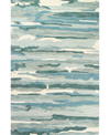 Shop Bb Rugs Adige Lc164 3' 6" X 5' 6" Area Rug In Aqua