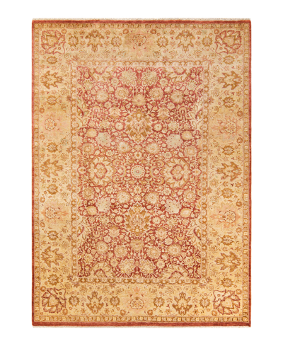 Adorn Hand Woven Rugs Mogul M1160 6'2" X 8'9" Area Rug In Pink