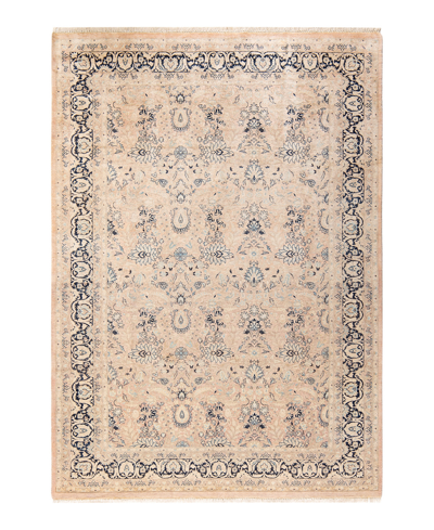 Adorn Hand Woven Rugs Mogul M11356 6'1" X 8'9" Area Rug In Beige