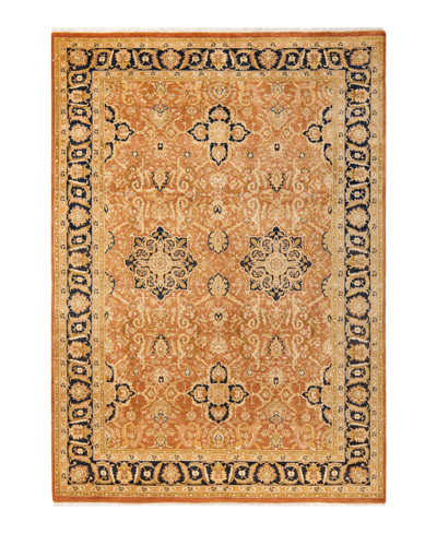 Adorn Hand Woven Rugs Mogul M14031 6'1" X 8'10" Area Rug In Brown