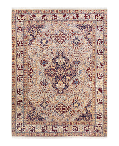 Adorn Hand Woven Rugs Mogul M101604 9'3" X 12'6" Area Rug In Yellow