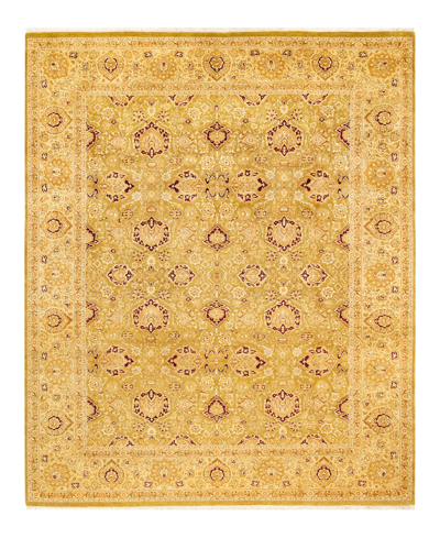 Adorn Hand Woven Rugs Mogul M12511 8'1" X 10'2" Area Rug In Green