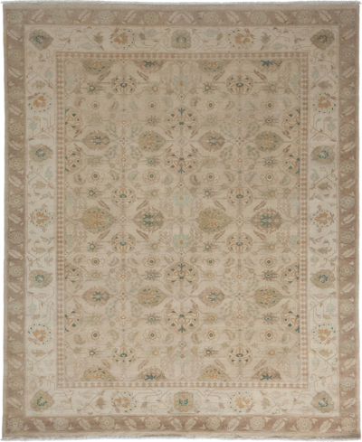 Adorn Hand Woven Rugs Mogul M178538 6' X 8'7" Area Rug In Ivory