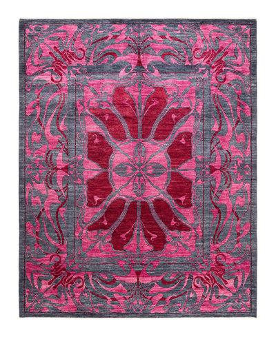Adorn Hand Woven Rugs Closeout!  Eclectic M183091 8'1" X 10'6" Area Rug In Gray