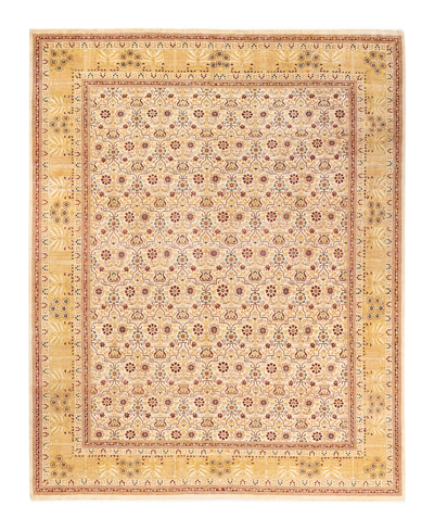 Adorn Hand Woven Rugs Mogul M1190 9'1" X 11'7" Area Rug In Ivory