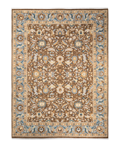 Adorn Hand Woven Rugs Mogul M15507 9'2" X 12'7" Area Rug In Brown