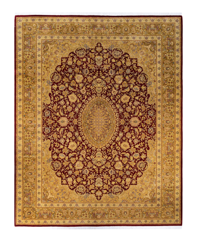 Adorn Hand Woven Rugs Mogul M14050 9'3" X 12' Area Rug In Red