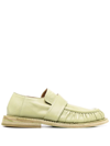 MARSÈLL CHUNKY SLIP-ON LEATHER LOAFERS