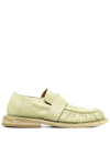 Marsèll Chunky Slip-on Leather Loafers In Green