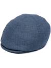 CORNELIANI TWEED BAKER BOY CAP