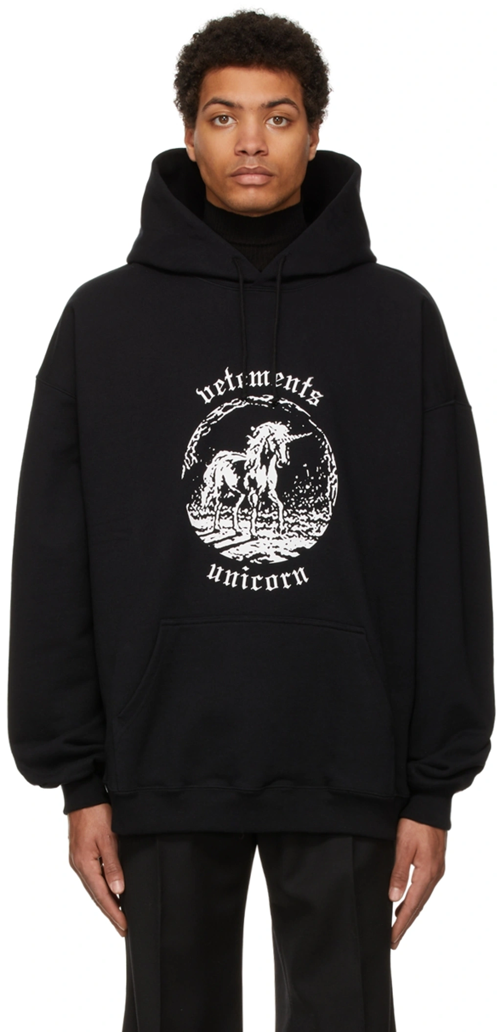VETEMENTS Unicorn definition 辞書プリントパーカー