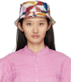 Isabel Marant Reversible Multicolor Haley Bucket Hat In Yellow