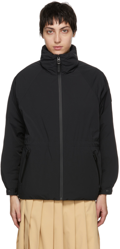 Mackage Jacket With Drawstring At The Waist In Black