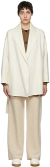 Mackage Off-white Wool Tyra Jacket In C0253 Cream