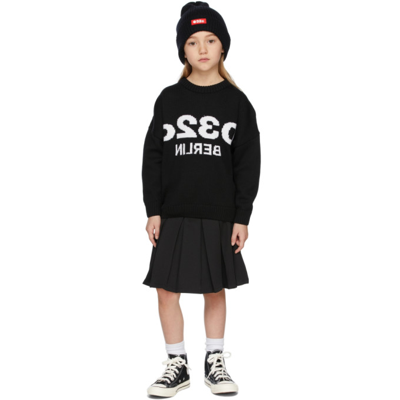 032c Ssense Exclusive Kids Black Selfie Sweater