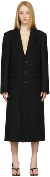 Wardrobe.nyc Black Single-breasted Coat In Black