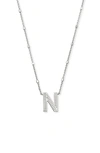 KENDRA SCOTT INITIAL PENDANT NECKLACE