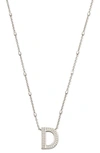 KENDRA SCOTT INITIAL PENDANT NECKLACE