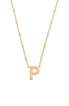 KENDRA SCOTT INITIAL PENDANT NECKLACE