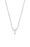 KENDRA SCOTT INITIAL PENDANT NECKLACE