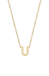 KENDRA SCOTT INITIAL PENDANT NECKLACE