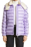 Moncler Dalles Quilted Puffer Jacket In Lavender