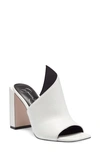 Jessica Simpson Women's Messia Asymmetrical Mules Women's Shoes In White