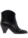 ISABEL MARANT DARIZO LEATHER ANKLE BOOTS