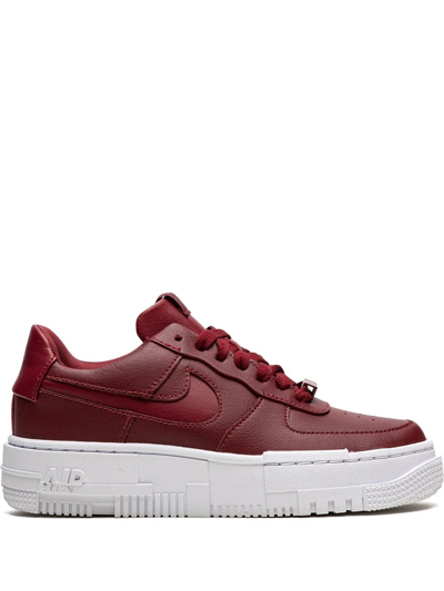 Nike Air Force 1 Pixel Sneakers In Rot | ModeSens