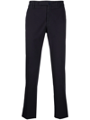 INCOTEX TAILORED-CUT COTTON TROUSERS