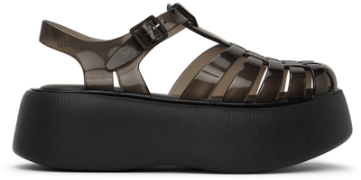 Melissa Possession Plato Jelly Platform Sandal In Black, Women's At Urban Outfitters