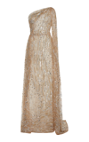 ELIE SAAB WOMEN'S BEAD-EMBROIDERED GOWN