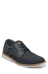 Nunn Bush Men's Otto Knit Plain Toe Lace Up Oxford Shoes Men's Shoes In Navy Multi
