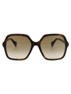 Gucci Women's Sunglasses, Gg1072s In 002 Havana Havana Brown