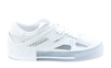 Dolce & Gabbana White Leather Low Top Sneakers Shoes In White