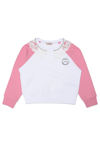 N°21 Sweatshirt With Collar In White