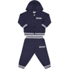 MOSCHINO BLUE TRACKSUIT FOR BABY BOY WITH LOGO