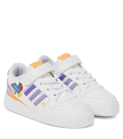 Adidas Originals Babies' Forum Low J Lace-up Trainers In 多色